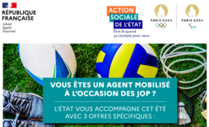 affiche agents mobilisés pour les JOP